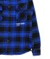 中古・古着 OFFWHITE (オフホワイト) QUOTE FLANNEL SHIRT ブルー サイズ:M：20000円