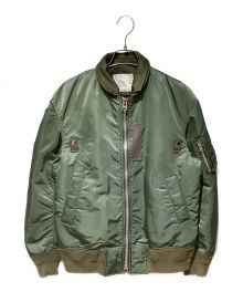 sacai（サカイ）の古着「MA-1(エムエーワン)ジャケット」｜カーキ