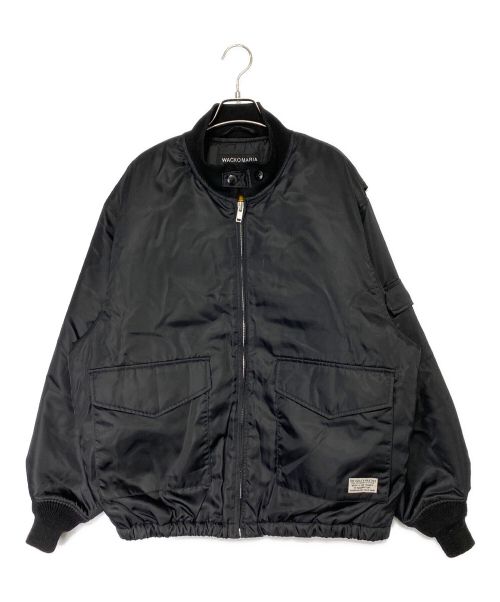 WACKO MARIA（ワコマリア）WACKO MARIA (ワコマリア) G-8 FLIGHT JACKET ブラック サイズ:XLの古着・服飾アイテム