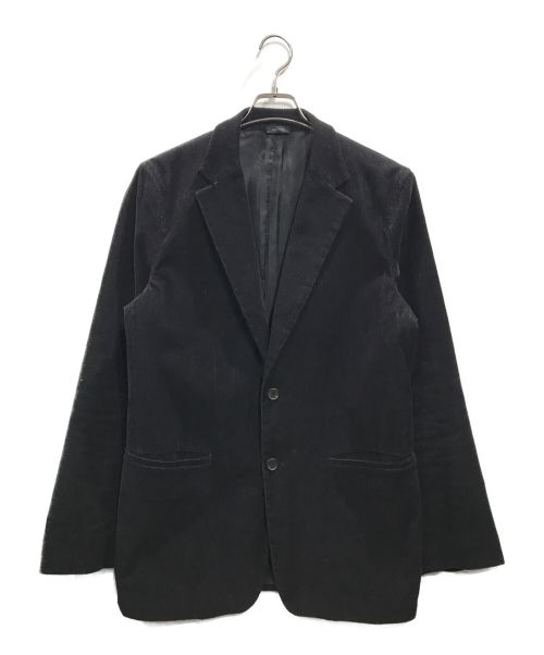 JIL SANDER（ジルサンダー）JIL SANDER (ジルサンダー) コーデュロイジャケット ブラック サイズ:52の古着・服飾アイテム