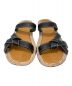 LOEWE (ロエベ) SANDALIA GATE FLAT ブラウン×ブラック サイズ:38：18000円