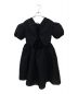 CECILIE BAHNSEN (セシリーバンセン) パフスリーブドレス ブラック サイズ:UK 8：60000円