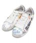 DSQUARED2（ディースクエアード）の古着「Doodle Yankee Boxer Sneakers」｜ホワイト