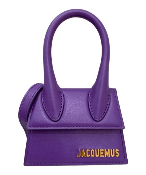 jacquemus（ジャックムス）jacquemus (ジャックムス) ミニショルダーバッグ パープルの古着・服飾アイテム