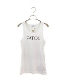 patou（パトゥ）の古着「ロゴタンクトップ」｜ホワイト