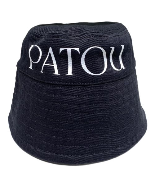 patou（パトゥ）patou (パトゥ) バケットハット ブラック サイズ:XSーSの古着・服飾アイテム