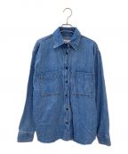 ASKKNYアスクニューヨーク）の古着「OVERSIZED DENIM SHIRT」｜インディゴ