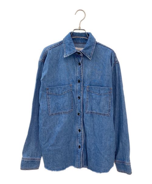 ASKKNY（アスクニューヨーク）ASKKNY (アスクニューヨーク) OVERSIZED DENIM SHIRT インディゴ サイズ:Fの古着・服飾アイテム