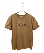 patouパトゥ）の古着「ロゴTシャツ」｜ブラウン