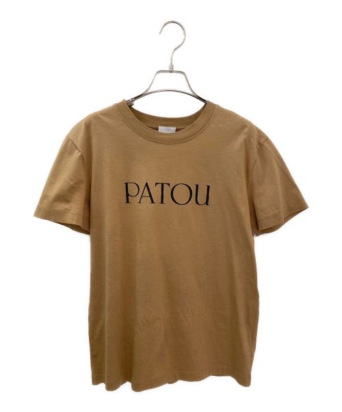 patou（パトゥ）patou (パトゥ) ロゴTシャツ ブラウン サイズ:XSの古着・服飾アイテム