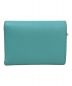 TIFFANY & Co. (ティファニー) T Deco Small Wallet ブルー サイズ:SMALL/スモール：20000円