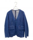 CLANEクラネ）の古着「JACKET PULLOVER DENIM TOPS」｜インディゴ