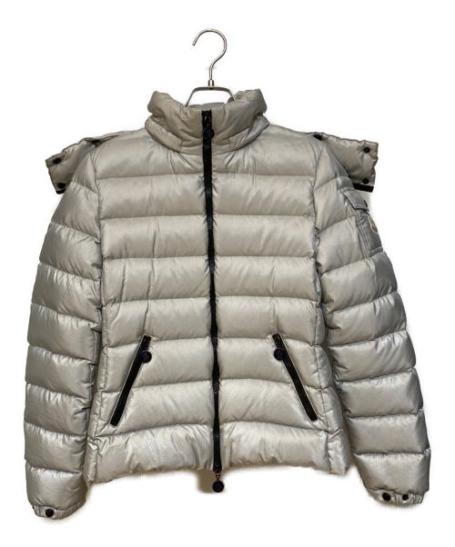 MONCLER（モンクレール）MONCLER (モンクレール) ジップアップダウンジャケット シルバーの古着・服飾アイテム