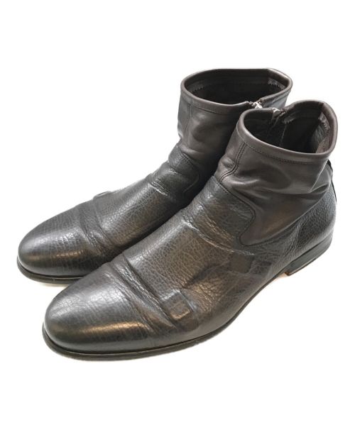 Santoni（サントーニ）Santoni (サントーニ) ハイカットブーツ ブラウン サイズ:8 1/2の古着・服飾アイテム