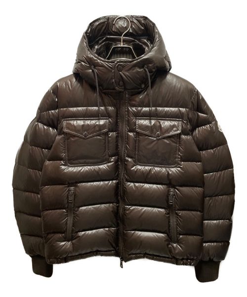 MONCLER（モンクレール）MONCLER (モンクレール) FEDOR/ダウンジャケット ブラウン サイズ:3の古着・服飾アイテム