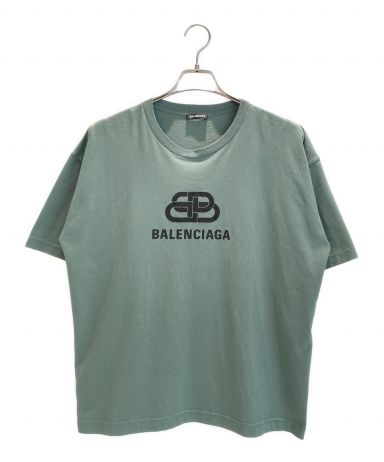 【中古・古着通販】BALENCIAGA (バレンシアガ) ロゴペイントT