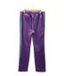 Needles (ニードルズ) Narrow Track Pant - Poly Smooth パープル×グリーン サイズ:M：19800円