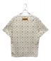 LOUIS VUITTON (ルイ ヴィトン) モノグラムコットンTシャツ ホワイト×ブラウン サイズ:XL：110000円