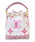 LOUIS VUITTON (ルイ ヴィトン) バイ・ザ・プール ナノ・ノエ ピンク×ホワイト：258000円