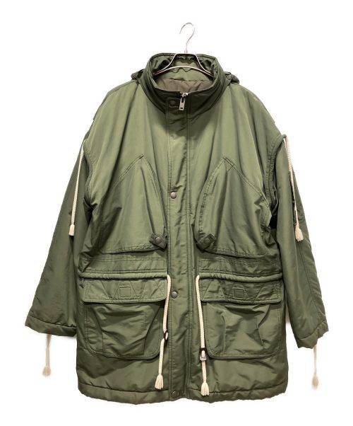 Maison Margiela（メゾンマルジェラ）Maison Margiela (メゾンマルジェラ) モッズコート オリーブ サイズ:50の古着・服飾アイテム