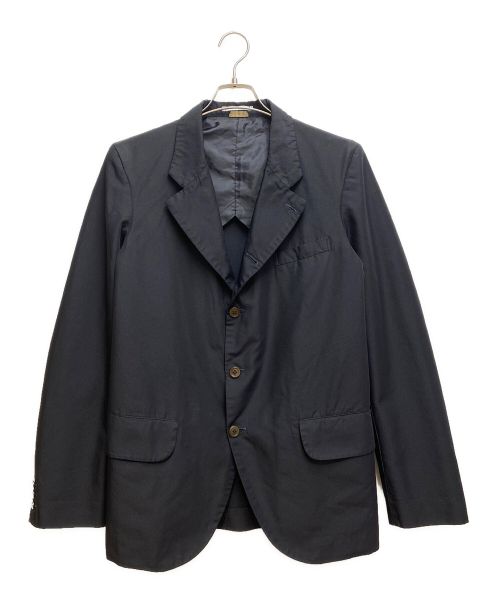 COMME des GARCONS HOMME PLUS（コムデギャルソンオムプリュス）COMME des GARCONS HOMME PLUS (コムデギャルソンオムプリュス) ポリ縮絨テーラードジャケット ブラック サイズ:Sの古着・服飾アイテム