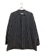 toogoodトゥーグッド）の古着「THE DRAUGHTSMAN SHIRT」｜ブラック×グレー