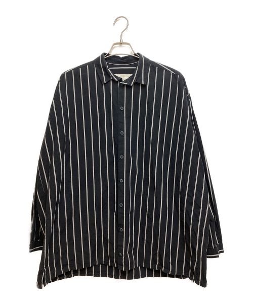 toogood（トゥーグッド）toogood (トゥーグッド) THE DRAUGHTSMAN SHIRT ブラック×グレー サイズ:5の古着・服飾アイテム