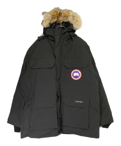 CANADA GOOSE（カナダグース）CANADA GOOSE (カナダグース) EXPEDITION PARKA ブラック サイズ:XL 未使用品の古着・服飾アイテム