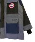 中古・古着 CANADA GOOSE (カナダグース) PATCHWORK PARKA ネイビー×ブラック サイズ:L：75000円