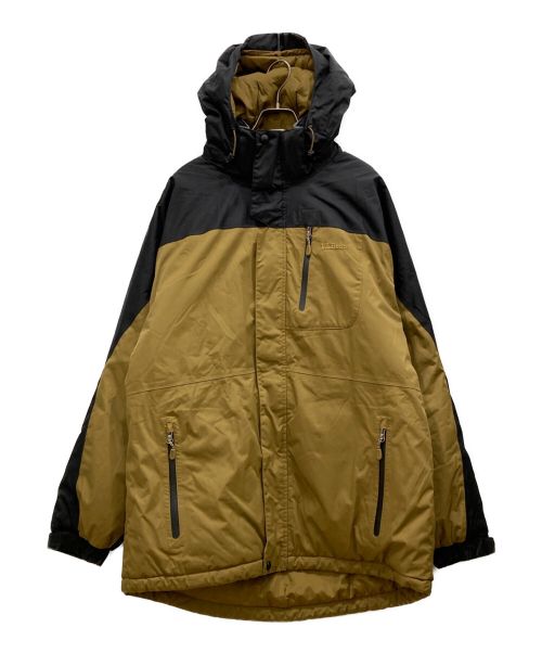 L.L.Bean（エルエルビーン）L.L.Bean (エルエルビーン) Rugged Ridge Parka ラゲッド・リッジ・パーカ 中綿ｼﾞｬｹｯﾄ ベージュ×ブラック サイズ:Lの古着・服飾アイテム