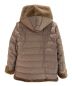 1PIU1UGUALE3 × EMMETI (ウノピュウノウグァーレトレ×エンメティ) MOUTON SHORT WRAP HOODED COAT ブラウン サイズ:5：79800円