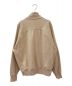 ami (アミ) AMI LARGE A HEART TONAL QUARTER ZIP ベージュ サイズ:M：17800円