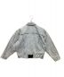 ALEXANDER WANG (アレキサンダーワン) BOY Oversized Denim JACKET スカイブルー サイズ:XS：30000円