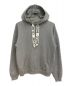 CELINE（セリーヌ）の古着「Logo drawstring pullover hoodie（ロゴドローストリングプルオーバーフーディ）」｜グレー