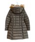 MONCLER (モンクレール) HERMIFUR/ダウン コート ライトグレー：178000円