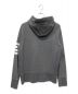 THOM BROWNE. NEW YORK (トムブラウンニューヨーク) CLASSIC FULL ZIP HOODIE4BAR ジップアップ フーディー ダークグレー サイズ:5：39800円