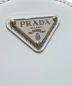 中古・古着 PRADA (プラダ) ラウンド ミニ ポーチ ホワイト サイズ:‐：100000円