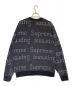 SUPREME (シュプリーム) Jacquard Logo Crewneck サイズ:M：22800円