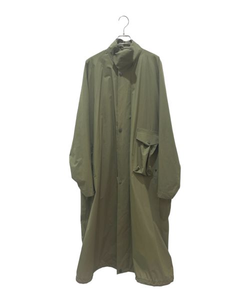 HYKE（ハイク）HYKE (ハイク) PERTEX MILITARY COAT オリーブ サイズ:4の古着・服飾アイテム