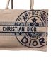 中古・古着 Christian Dior (クリスチャン ディオール)  ブック トート　ミディアム ベージュ：248000円