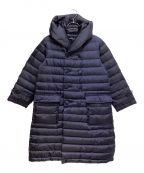 tricot COMME des GARCONSトリココムデギャルソン）の古着「Nylon Down Coat（ナイロンダウンコート）」｜ネイビー