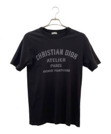 Dior（ディオール）の古着「ATELIER ロゴプリント Tシャツ」｜ブラック
