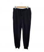 LOEWEロエベ）の古着「Anagram Embroidered Jogging Trousers」｜ブラック