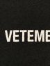 中古・古着 VETEMENTS (ヴェトモン) ワンポイントロゴカットソー ブラック サイズ:M：18000円