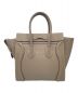 CELINE (セリーヌ) ラゲージ マイクロ グレージュ サイズ:マイクロ：130000円