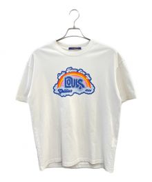 LOUIS VUITTON（ルイ ヴィトン）の古着「23SS レインボープリンテッドTシャツ」｜ホワイト