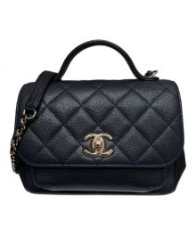 CHANEL（シャネル）の古着「ビジネス アフィニティ」｜ブラック×ゴールド金具