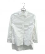 HERMESエルメス）の古着「レースジャケットシャツ/長袖シャツ」｜ホワイト