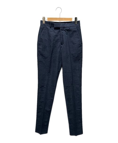 Berluti（ベルルッティ）Berluti (ベルルッティ) Carrot Trousers ネイビー サイズ:44の古着・服飾アイテム