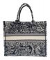 Christian Dior (クリスチャン ディオール) Book Tote  ネイビー×ホワイト サイズ:ラージ：250000円